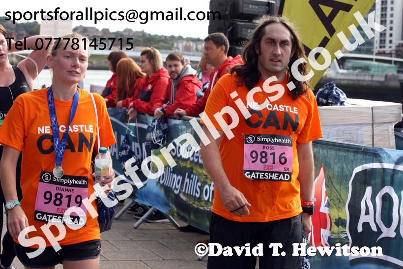 Simplyhealth Great North Run 5k. Photo: David T. Hewitson/Sports for All Pics